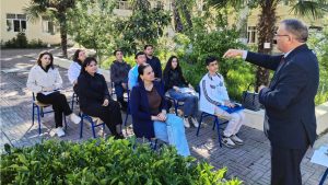 Açıq havada kreativ dərs: Mingəçevir Dövlət Universitetində yenilikçi tədris yanaşması